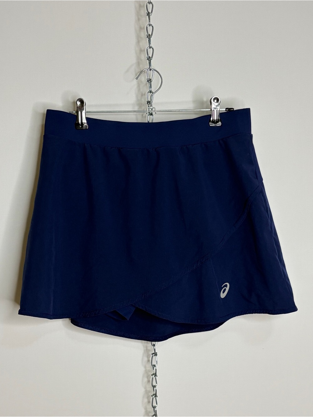ASICS Navy Circle Skirt with Subtle Logo
